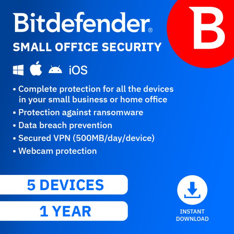 Bitdefender Small Office Security - 5 Device