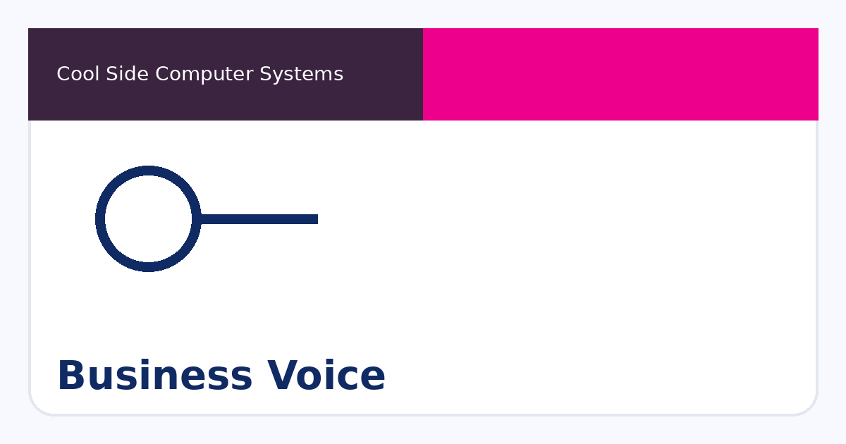 Business Voice Lines